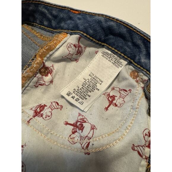 True Religion Women's Jeans - Buddha "Billie" Straight Leg, Size 25 - Picture 7 of 10